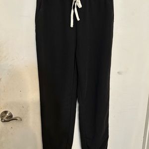Black joggers large